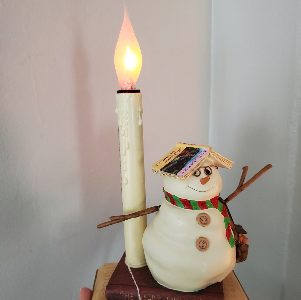 Snowman Night Light Hallmark